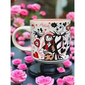 Disney Tim Burton The Nightmare Before Christmas 13oz Ceramic Stackable Mug NIB